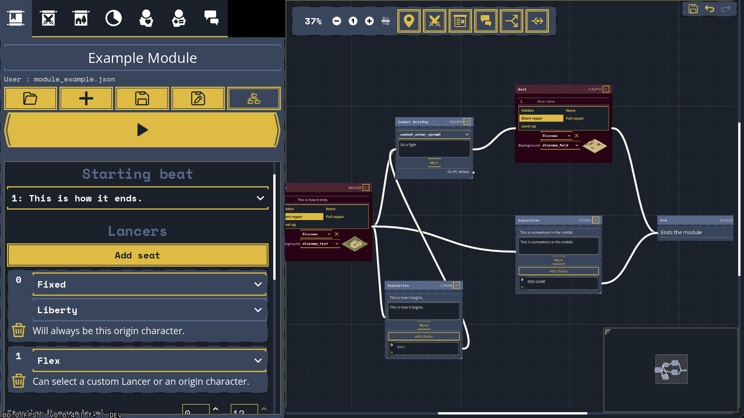 Module editor!